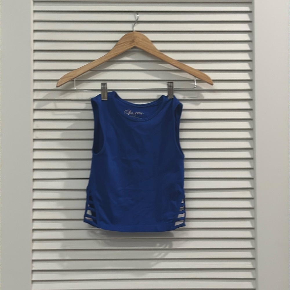 It’s a blue top